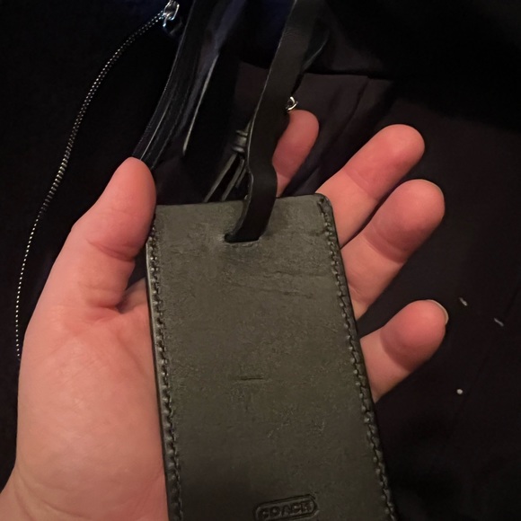 Vintage Coach Black Mini Logo Weekender - Picture 13 of 15